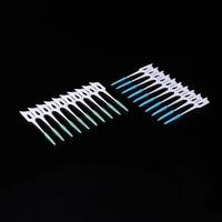 160 sztuk/zestaw miękkie silikonowe wykałaczki dwustronne nici między szczotka kij ząb ząb wybiera czyste narzędzie do pielęgnacji jamy ustnej 3